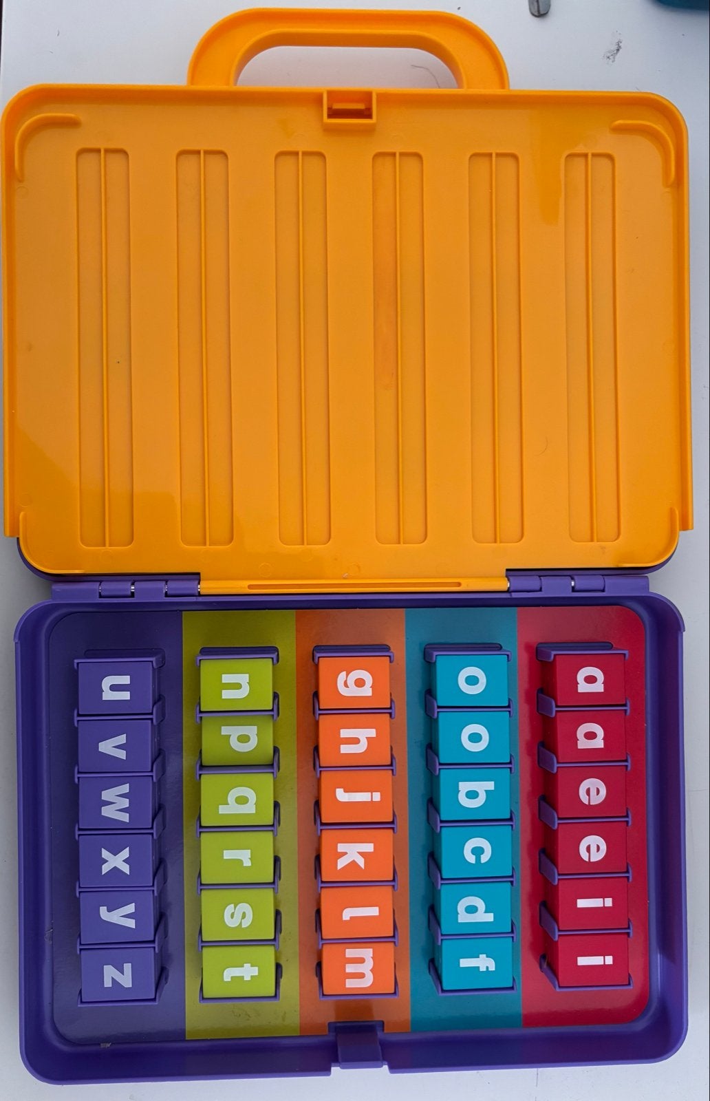 Ik leer lezen koffer - Educatief spel voor kinderen, Ophalen of Verzenden, Gebruikt, Taal en Lezen