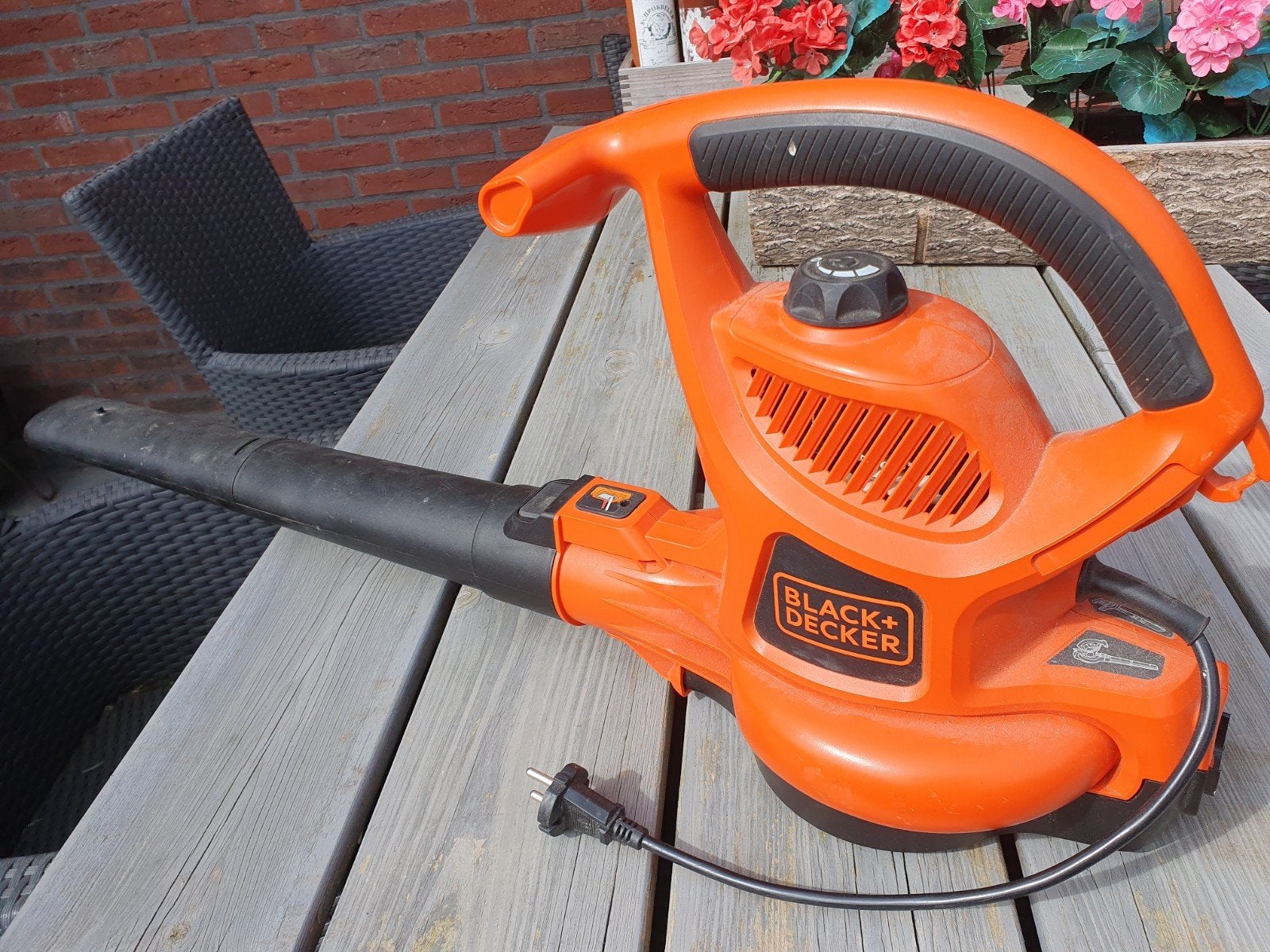 Black and decker bladblazer elektrisch, Ophalen of Verzenden, Zo goed als nieuw, Elektrisch