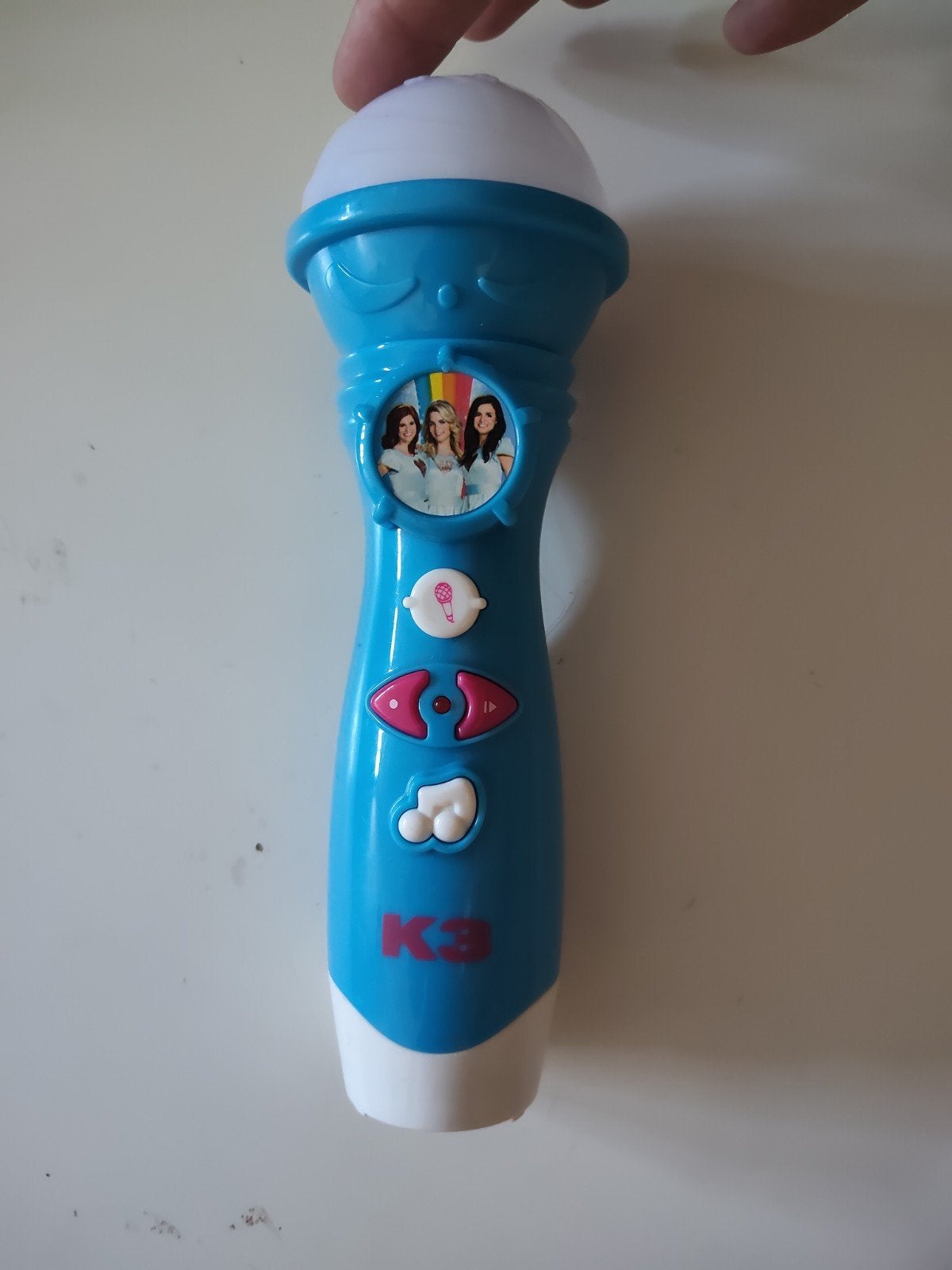 K3 Microfoon - Zing mee met je favoriete meiden!, Kinderen en Baby's, Speelgoed | Overig, Ophalen of Verzenden, Gebruikt, Meisje