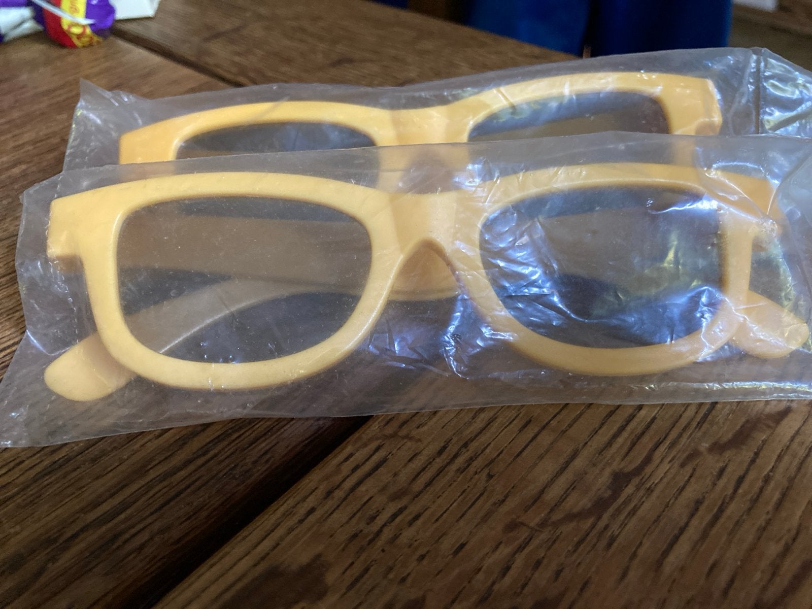 3d brillen, geel, meerdere exemplaren, Ophalen of Verzenden, Nieuw