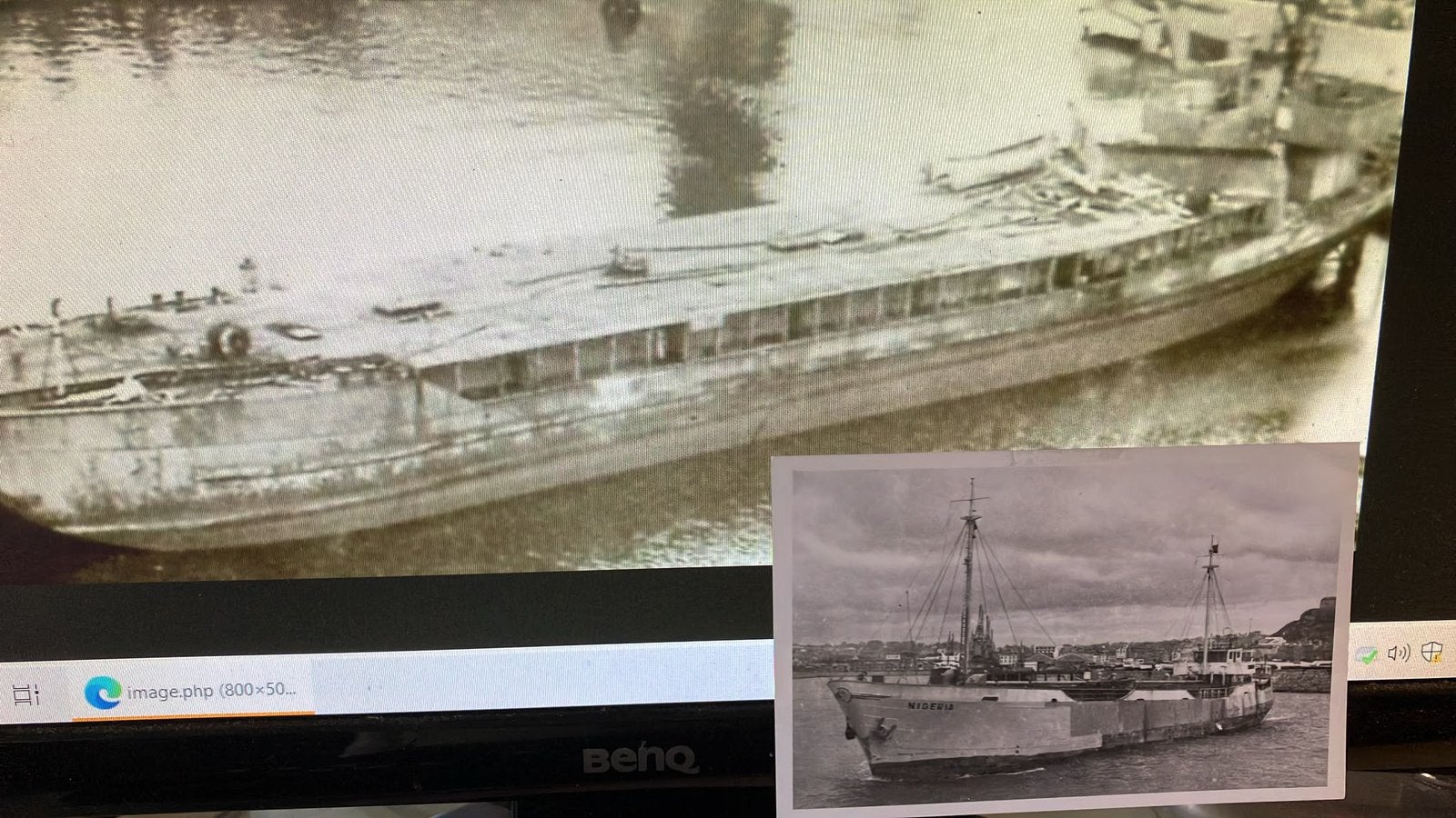 WW 2  landingsvaartuig werd coaster NIGERIA, Verzamelen, Ophalen of Verzenden, Zo goed als nieuw