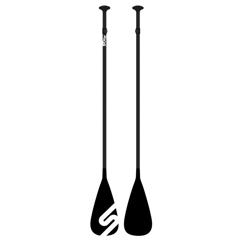 Side ON SUP paddle carbon 2-delig verstelbaar, Watersport en Boten, Suppen, Ophalen of Verzenden, Nieuw, SUP-peddels