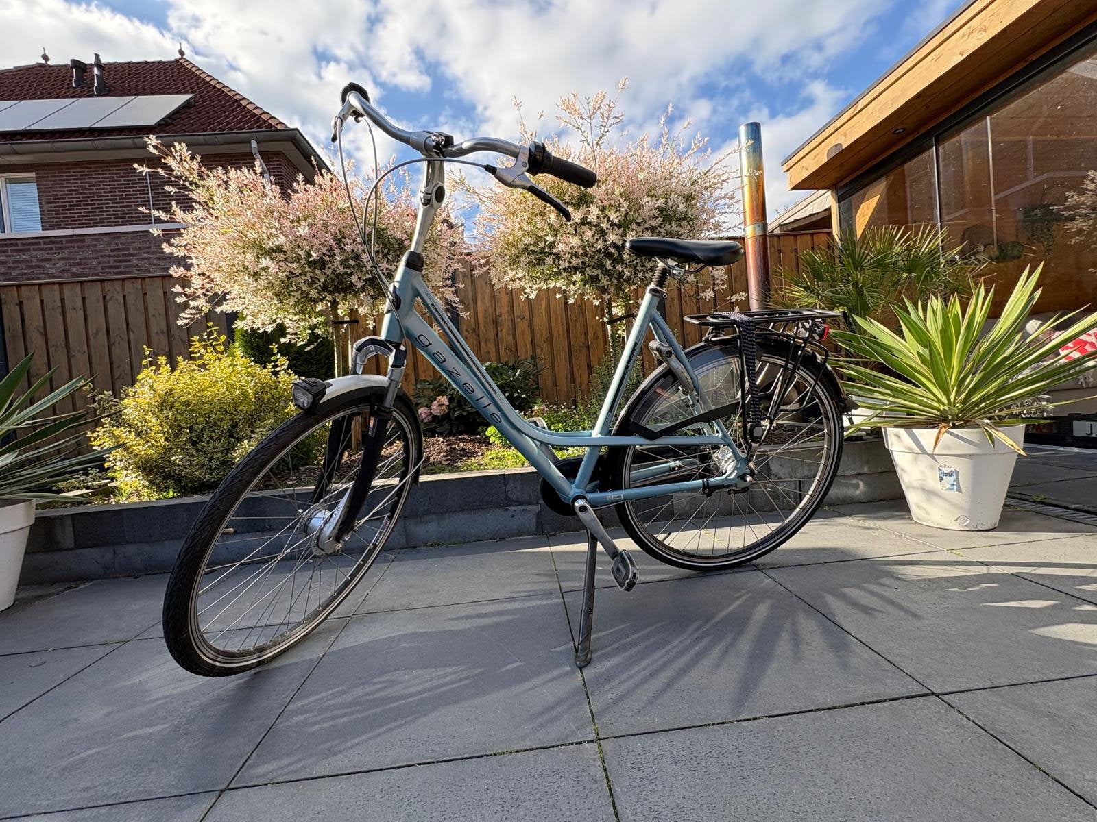 Dames fiets Gazelle frame maat 57, Ophalen, Versnellingen, 56 cm of meer, Zo goed als nieuw