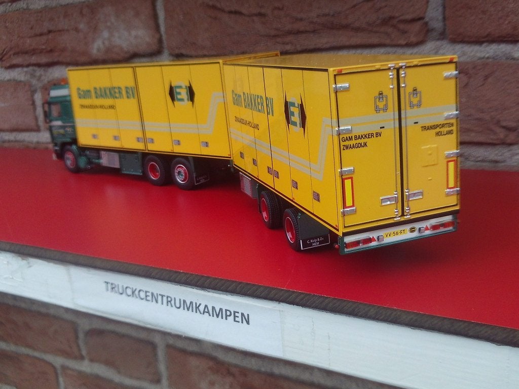 Tekno  Volvo  F16  met  wipkar  van  Gam  Bakker., Ophalen of Verzenden, Nieuw, Bus of Vrachtwagen, Tekno