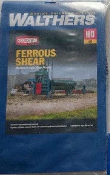 Walthers Cornerstone Ferrous Shear HO Kit, Ophalen of Verzenden, Nieuw, Overige typen, Overige merken