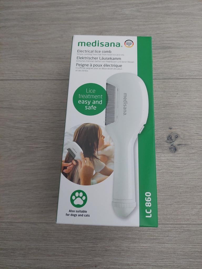 Medisana Elektrische Luizenkam LC 860 - Nieuw in doos, Ophalen, Nieuw