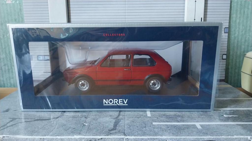 Volkswagen golf mk1 gti 1976  rood, Ophalen of Verzenden, Nieuw, Auto, Norev