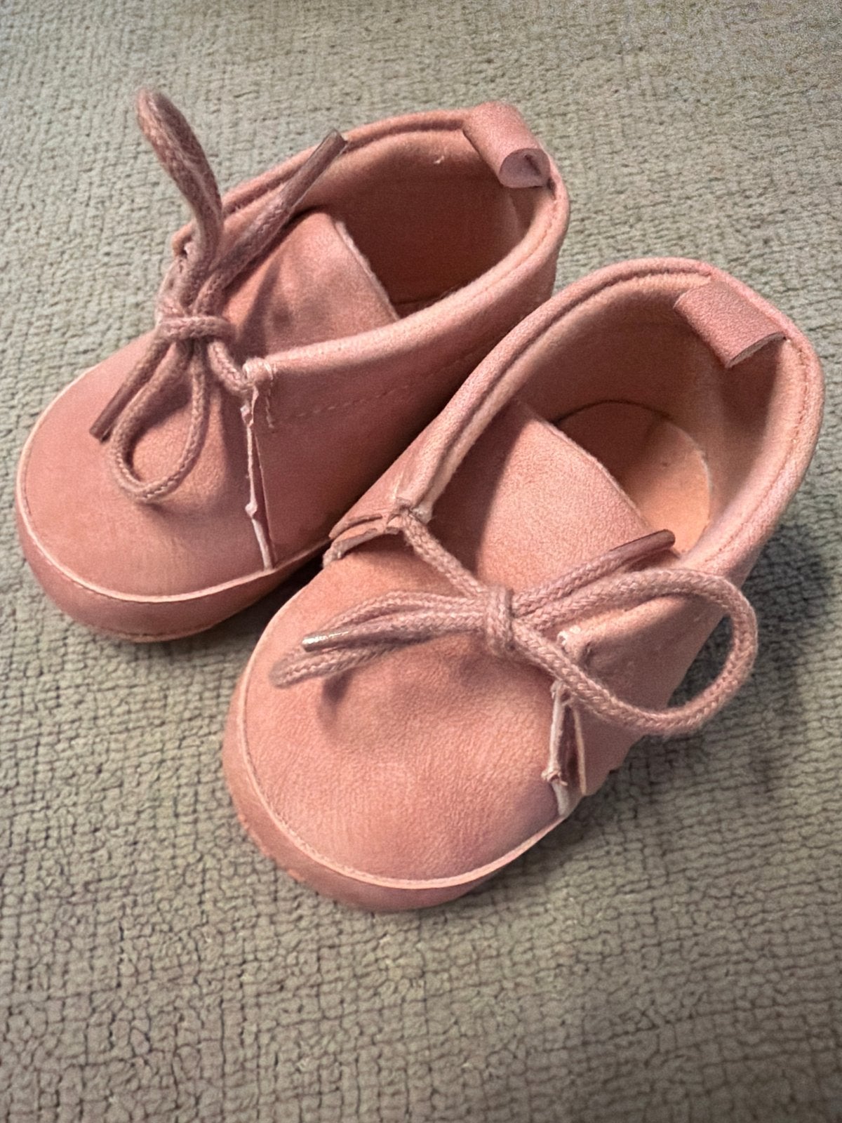 Roze babyschoentjes - maat 18 Prenatal, Schoentjes, Meisje, Nieuw, Ophalen of Verzenden