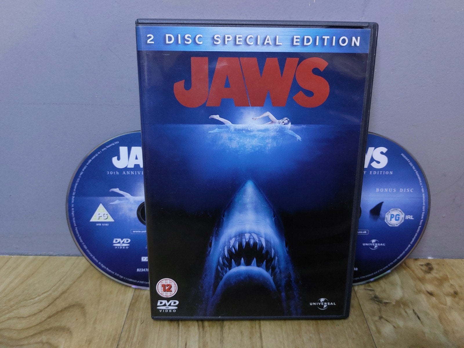 Jaws (2 DVD) Special Edition, Cd's en Dvd's, Dvd's | Horror, Vanaf 16 jaar, Ophalen of Verzenden, Zo goed als nieuw, Overige genres
