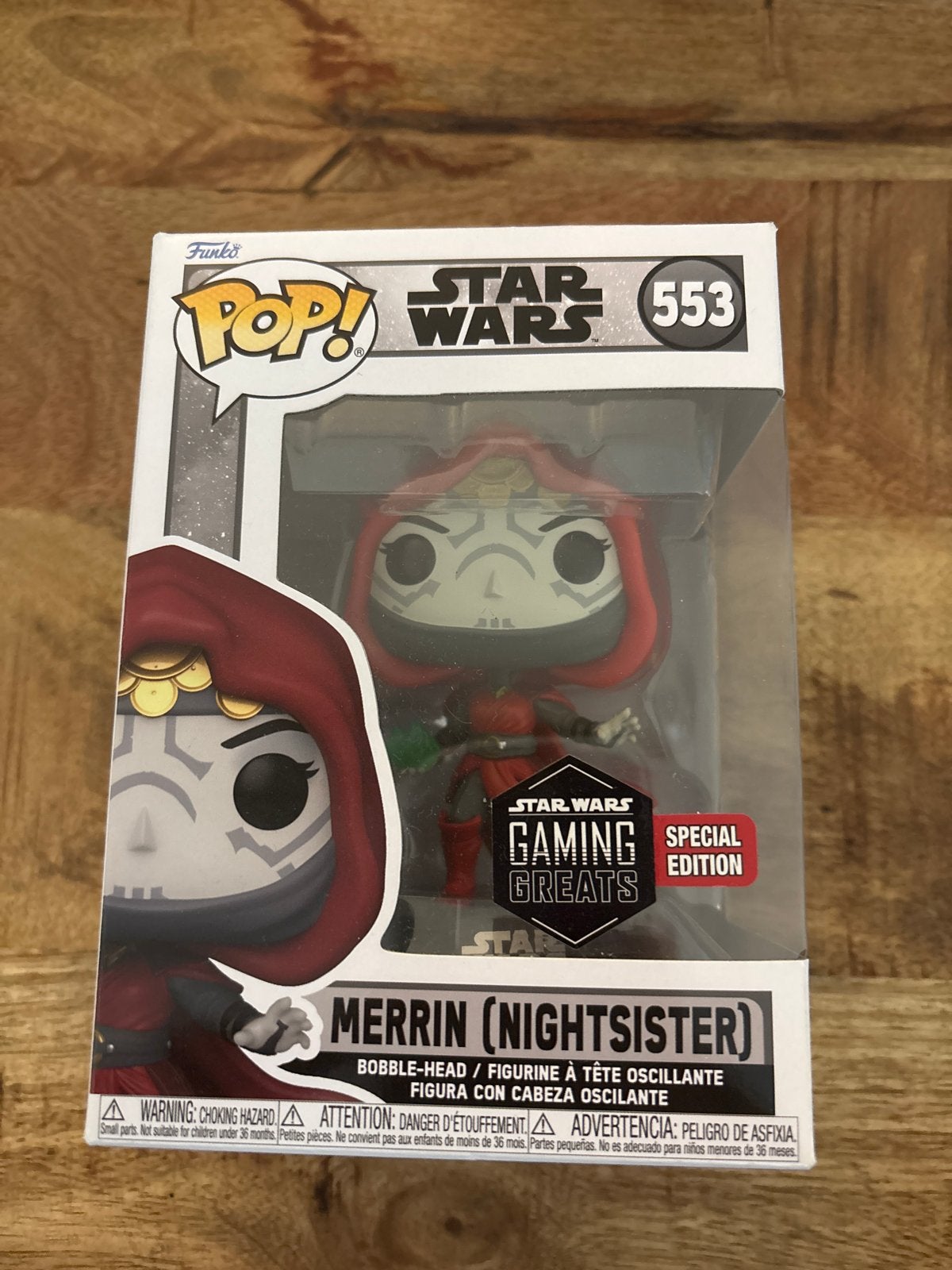 Funko Pop! Star Wars Merrin (Nightsister) #553, Verzenden, Nieuw