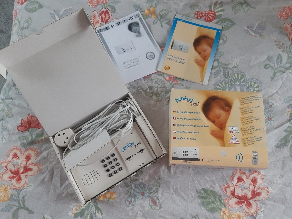 babyfoon Bebetel extra, Kinderen en Baby's, Babyfoons, Ophalen of Verzenden, Gebruikt, 250 meter of meer, Terugspreekfunctie