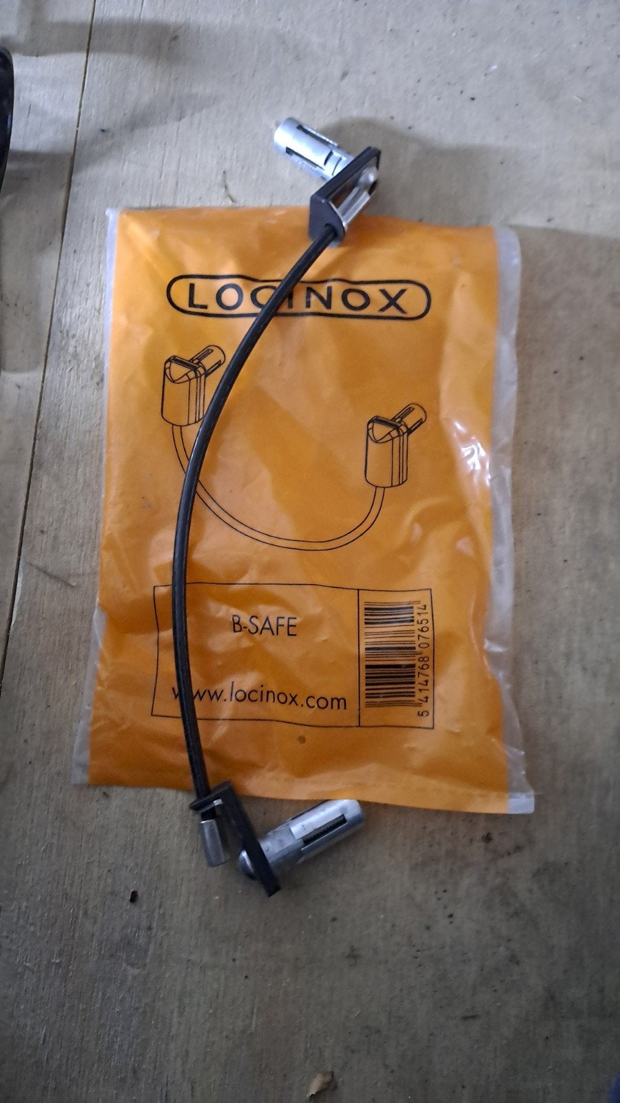 Locinox veiligheidskabel B-SAFE, Ophalen of Verzenden