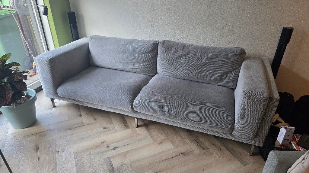 IKEA Nockeby 3-zits bank, Huis en Inrichting, Ophalen, Gebruikt, Tweepersoons, 75 tot 100 cm