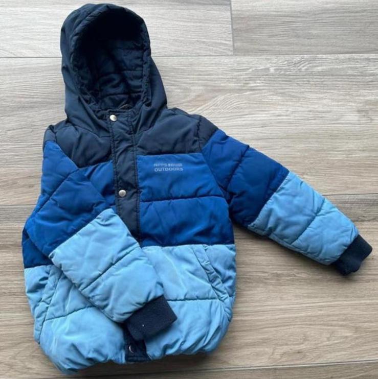 Winterjas jongen, noppies, maat 116, Ophalen of Verzenden, Gebruikt, Jongen