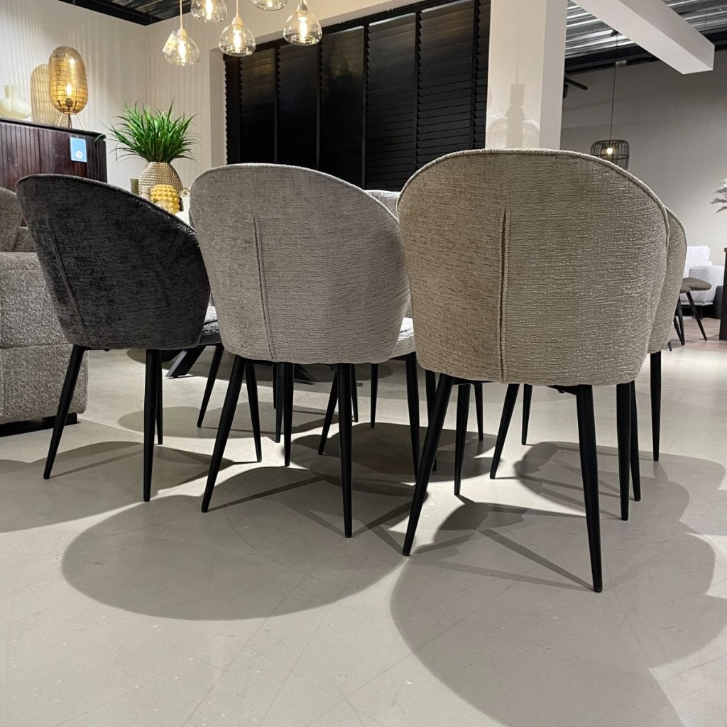 Eetstoel Kula set van 6 - Profijt Meubel, Huis en Inrichting, Stoelen, Niet ingevuld, Niet ingevuld, Niet ingevuld