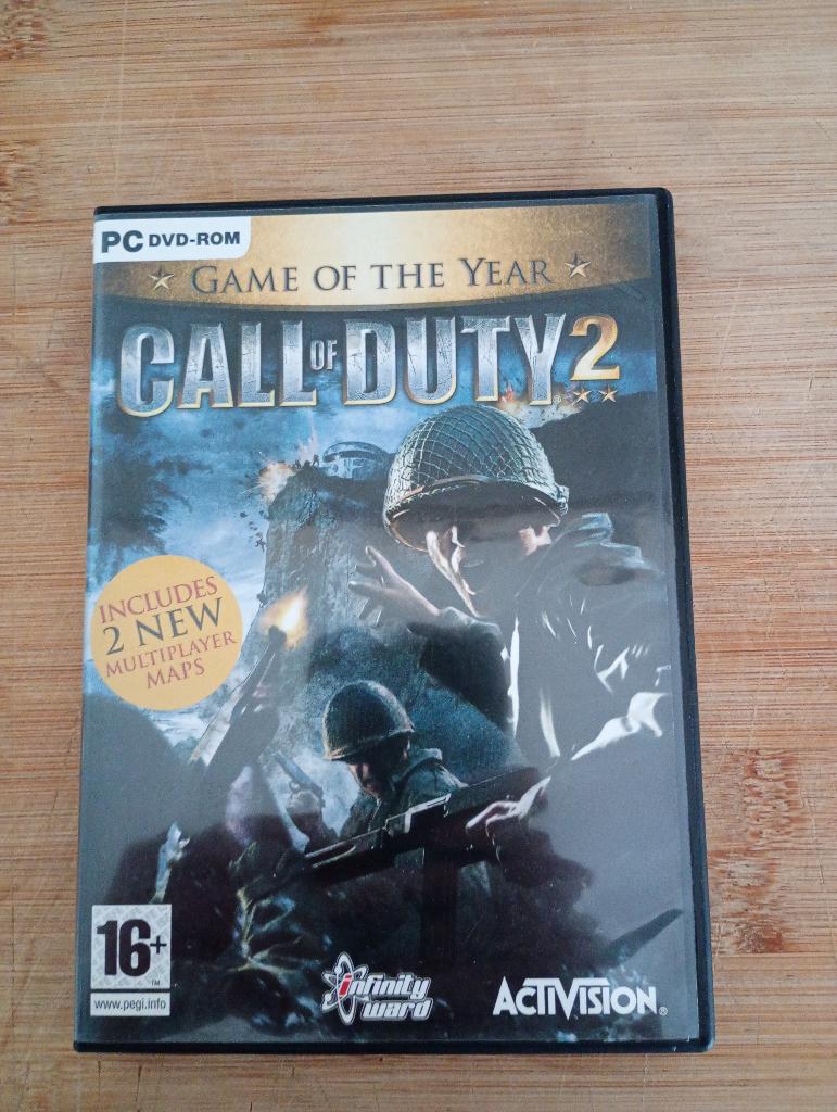 Call of Duty 2 PC DVD-ROM Game, Spelcomputers en Games, Games | Pc, Online, Vanaf 18 jaar, Shooter, 1 speler