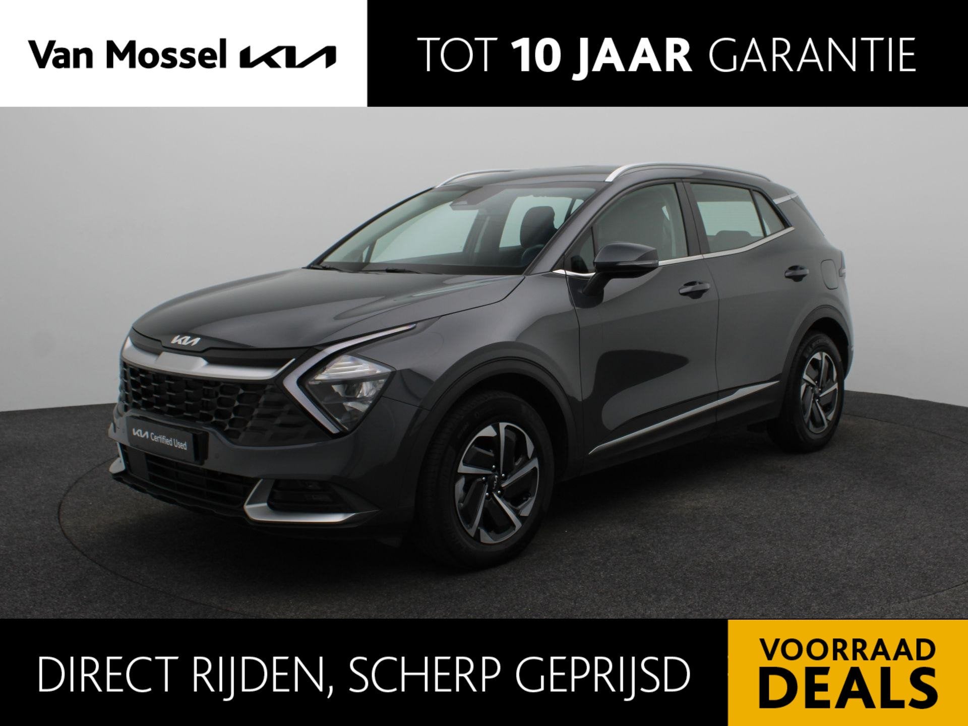 Kia Sportage 1.6 T-GDi Hybrid DynamicLine | Navigatie | Clim, 12 maanden, Stof, Gebruikt, Euro 6