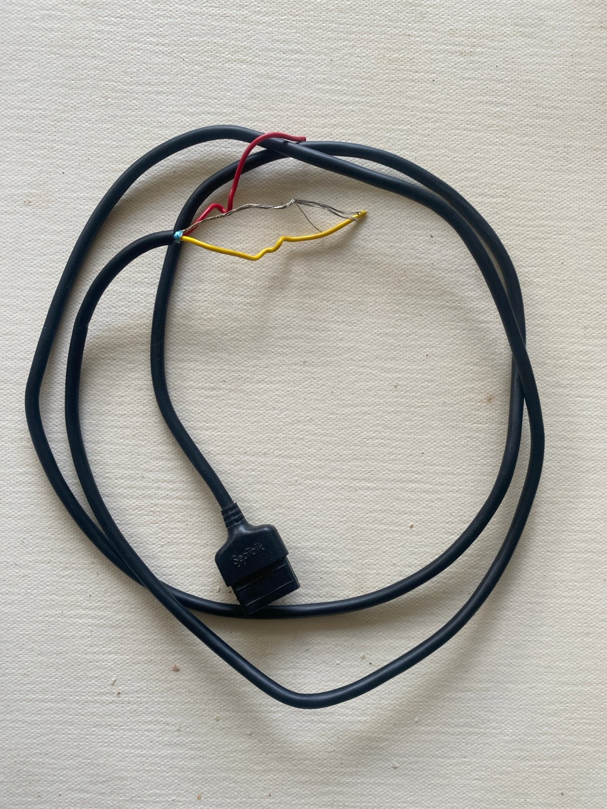 Zwarte kabel met SeaTalk 1 connector - Gebruikt, Watersport en Boten, Ophalen of Verzenden, Zo goed als nieuw, Kabel of Apparatuur
