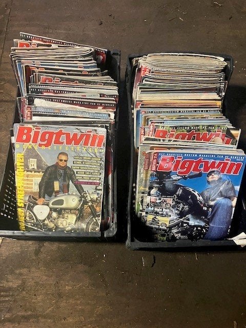 Big Twin magazine, Ophalen, Gelezen, Onbekend, Merk of Model