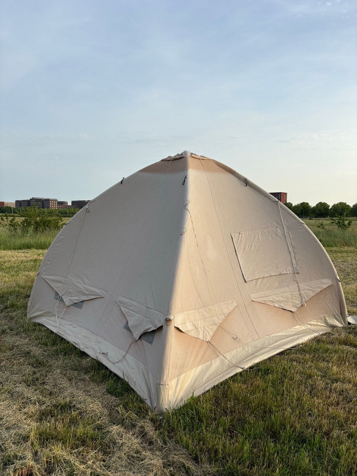 Karsten tent 350 - veel luifels, Ophalen, Gebruikt, Tot en met 4
