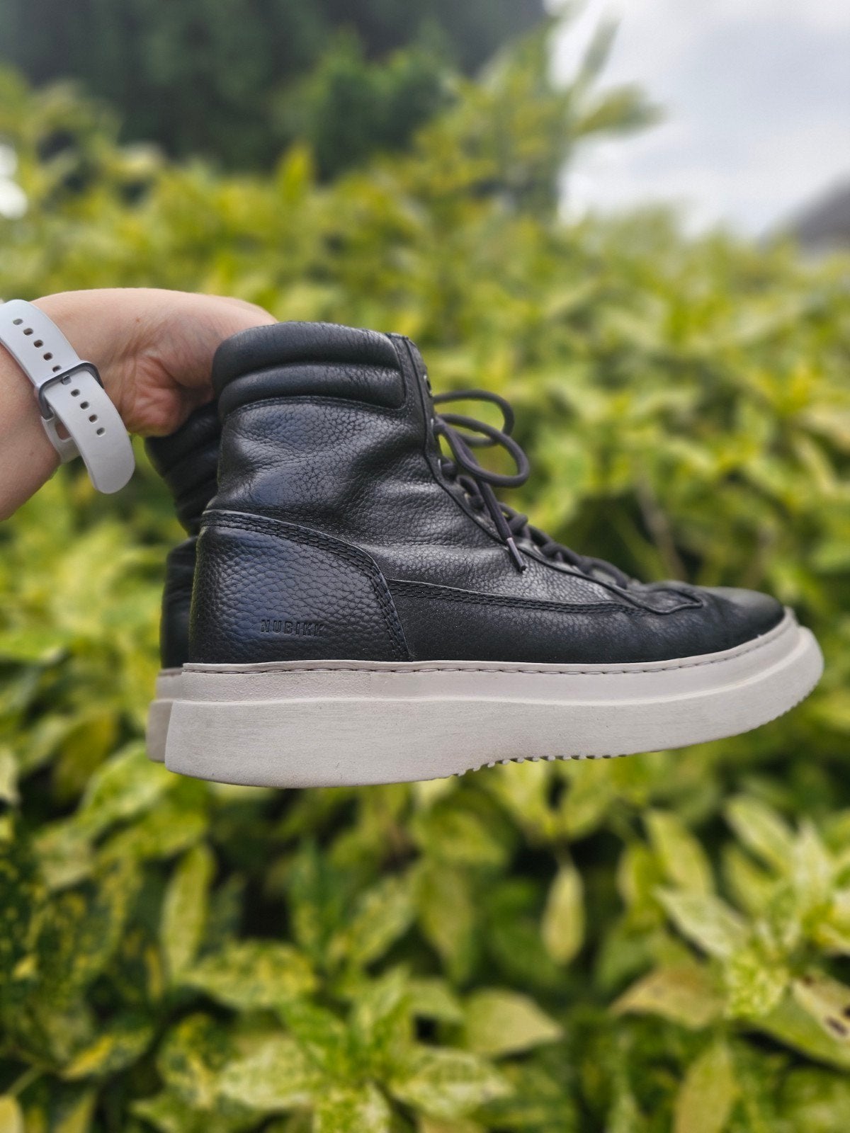 Nubikk leren herenschoenen maat 42, Nubikk, Zwart, Ophalen of Verzenden, Sneakers of Gympen