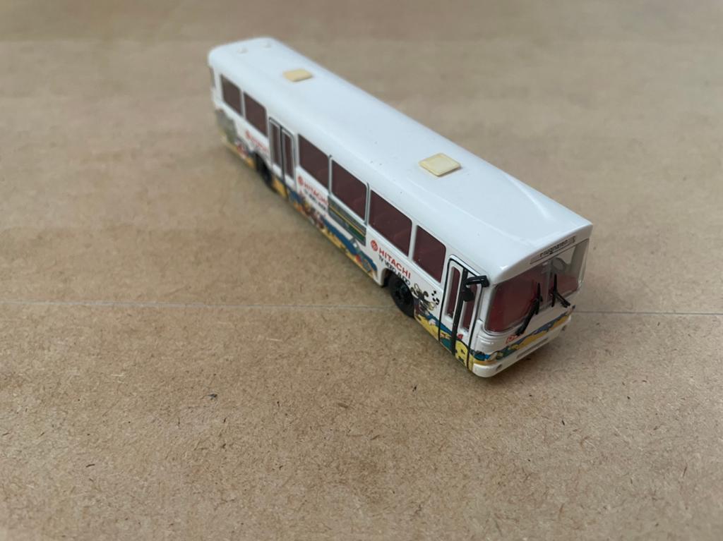 model stadsbus MAN M•A•N Hitachi Herpa 1/87, Ophalen of Verzenden, Gebruikt, Bus of Vrachtwagen, Herpa