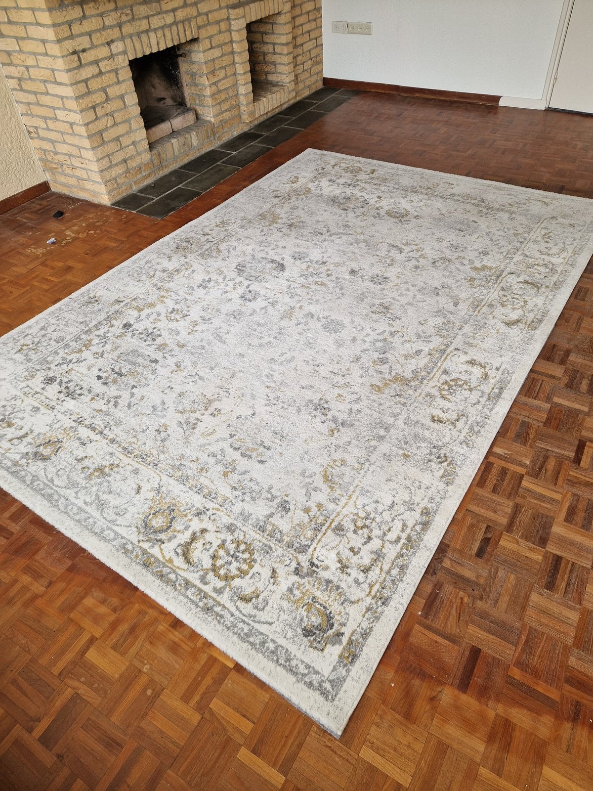Tapijt Perzische stijl, Ophalen, Gebruikt, Beige, 150 tot 200 cm