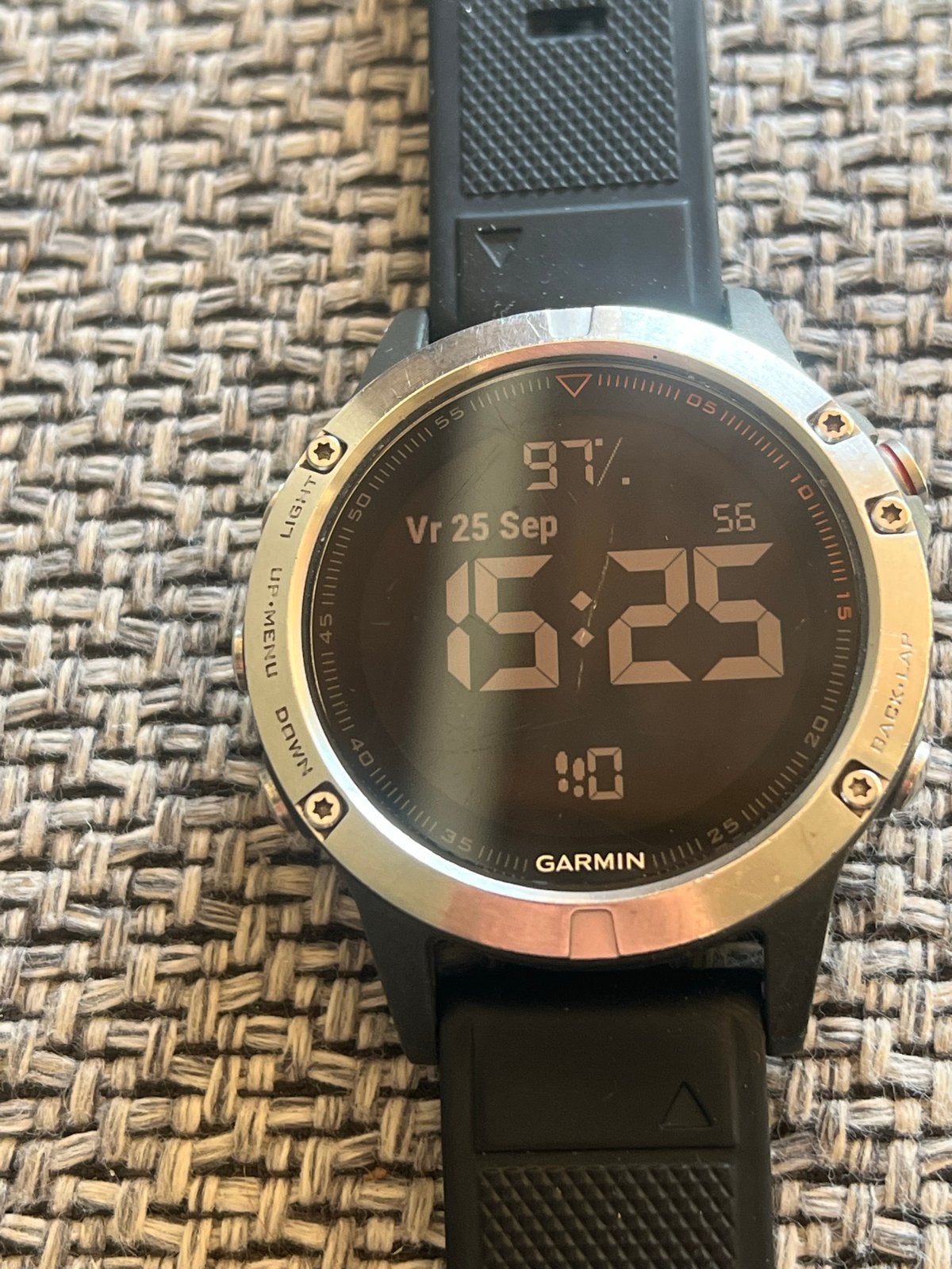 Garmin Fenix 5 Sporthorloge Hardloophorloge 42 mm HRM, Ophalen of Verzenden, Hartslag, Zo goed als nieuw