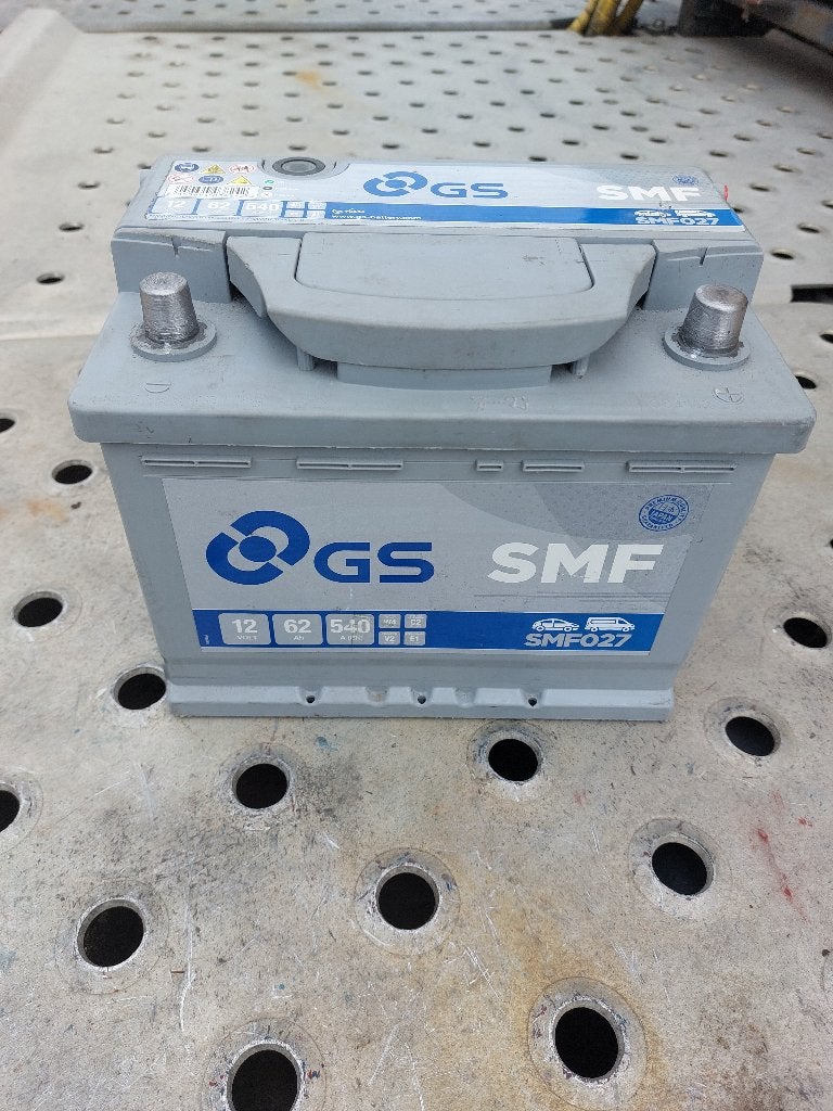 accu GS smf 027, Ophalen, Gebruikt