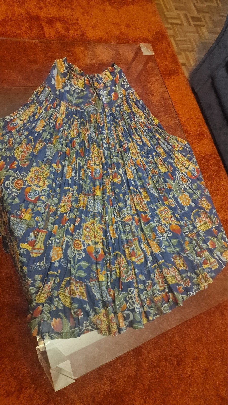 Plooirok Oilily katoen M, Kleding | Dames, Maat 38/40 (M), Oilily, Meerkleurig, Ophalen of Verzenden