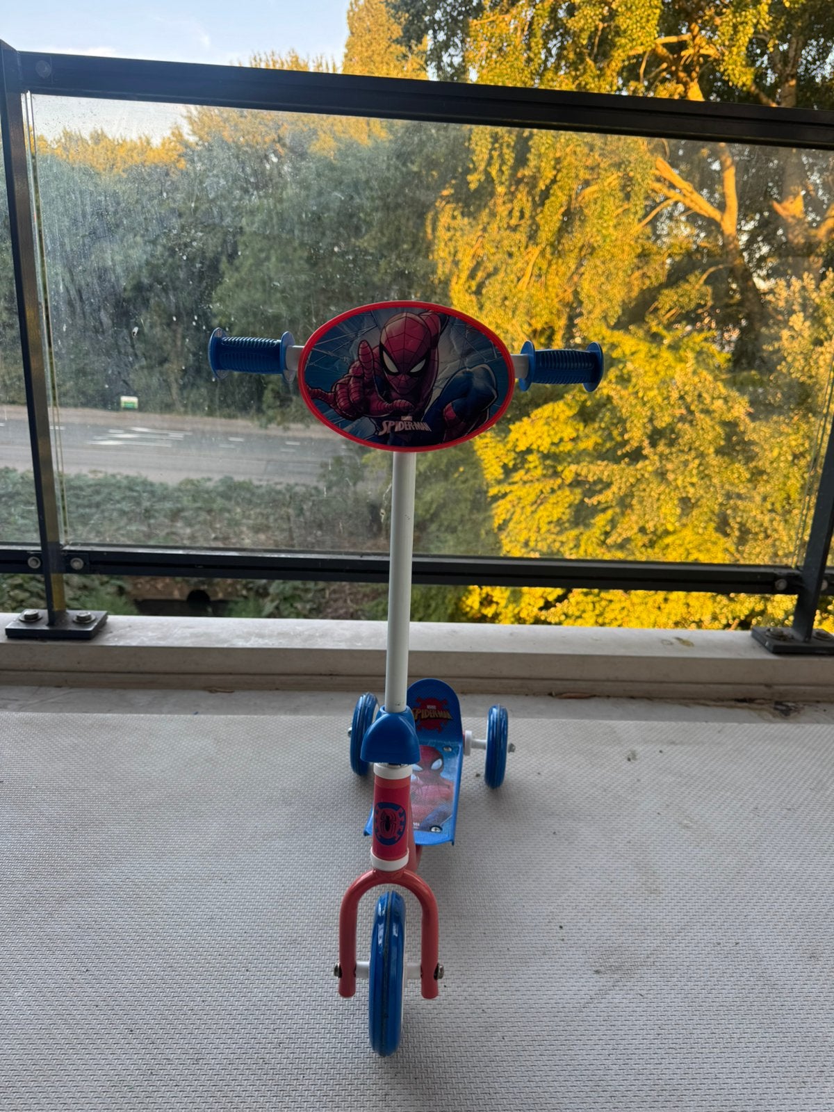 Spiderman kinder fiets, Fietsen en Brommers, Ophalen, Zo goed als nieuw, Minder dan 16 inch