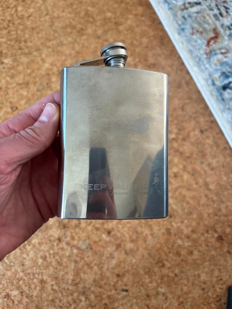 Johnnie Walker heupfles, Verzamelen, Ophalen of Verzenden, Gebruikt