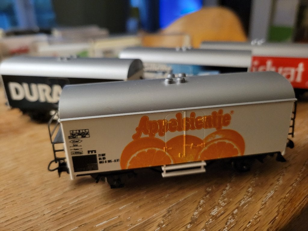 Marklin koelwagen Appelsientje, Wisselstroom, Wagon, Ophalen of Verzenden, Zo goed als nieuw