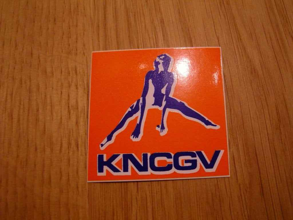 sticker KNCGV  logo *, Ophalen, Zo goed als nieuw