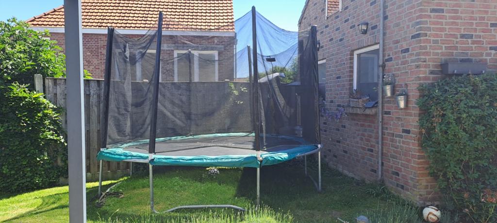 Trampoline Cranenbroek doorsnee 3,66m, Ophalen, Gebruikt