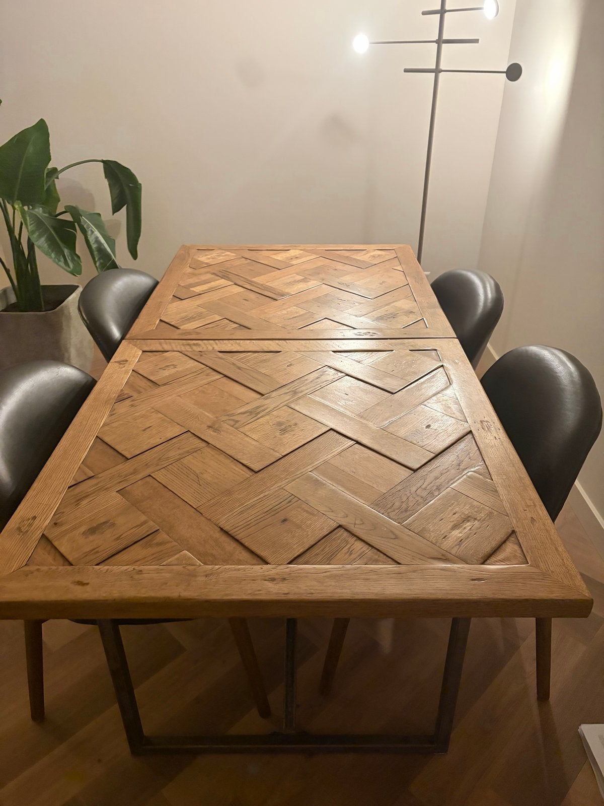 Goossens eettafel 183x91. Tafel. Houten tafel. Eikenhout., Ophalen, Eikenhout, 50 tot 100 cm, Zo goed als nieuw