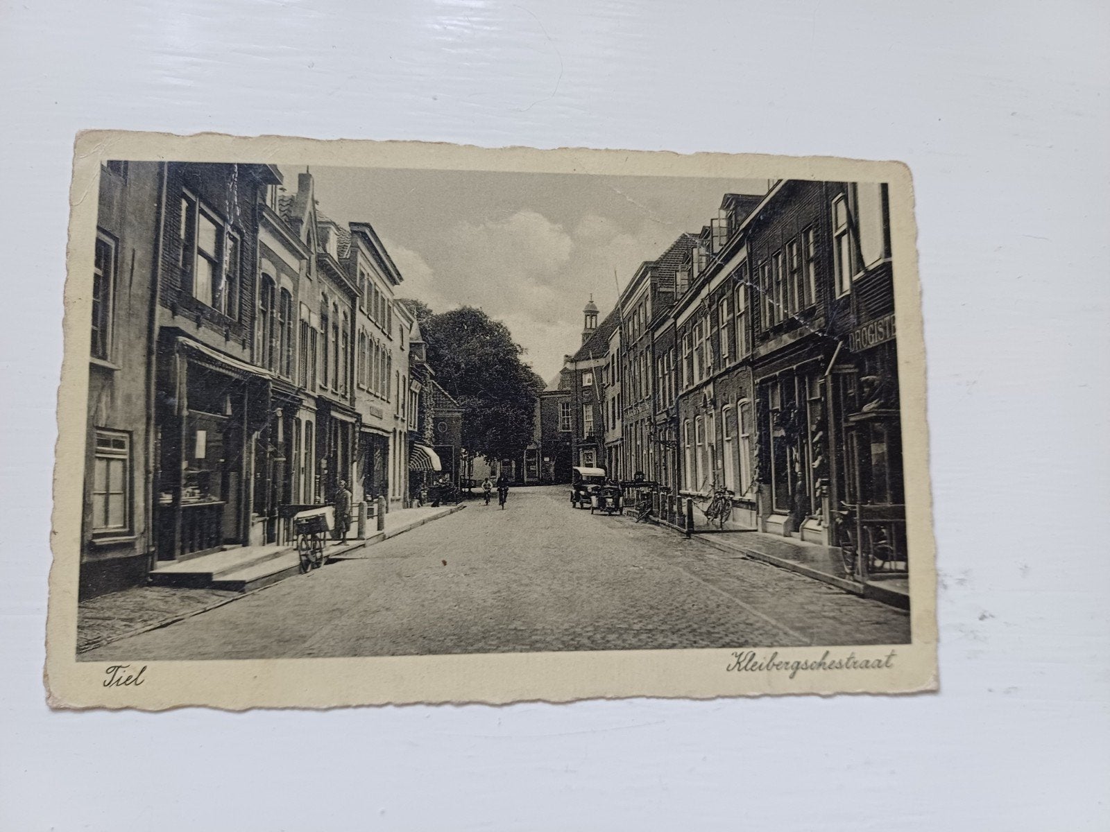 Tiel ansichtkaart Kleibergschestraat, Ophalen of Verzenden, 1920 tot 1940, Gelopen, Gelderland