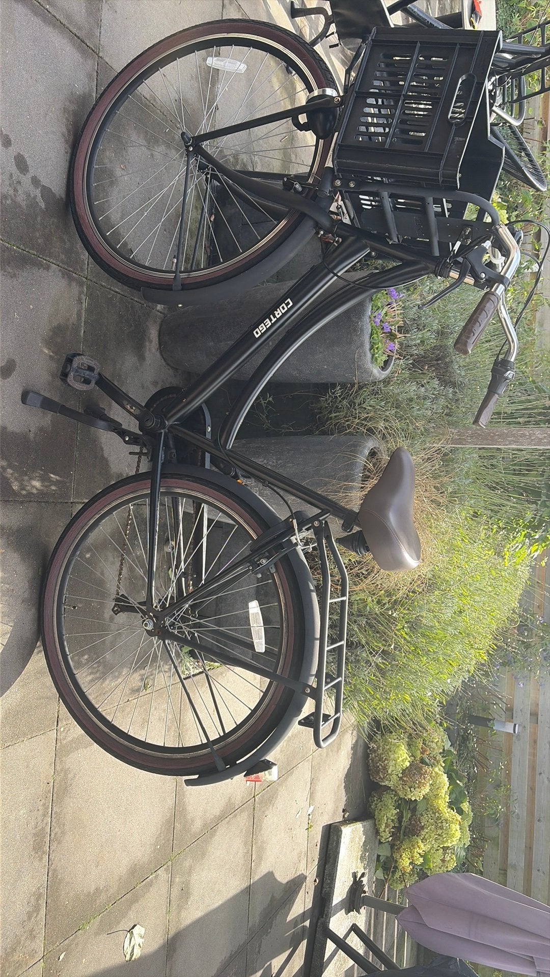 Cortego transportfiets zwart -  7 vernellingen - 28 inch, Ophalen, Zo goed als nieuw