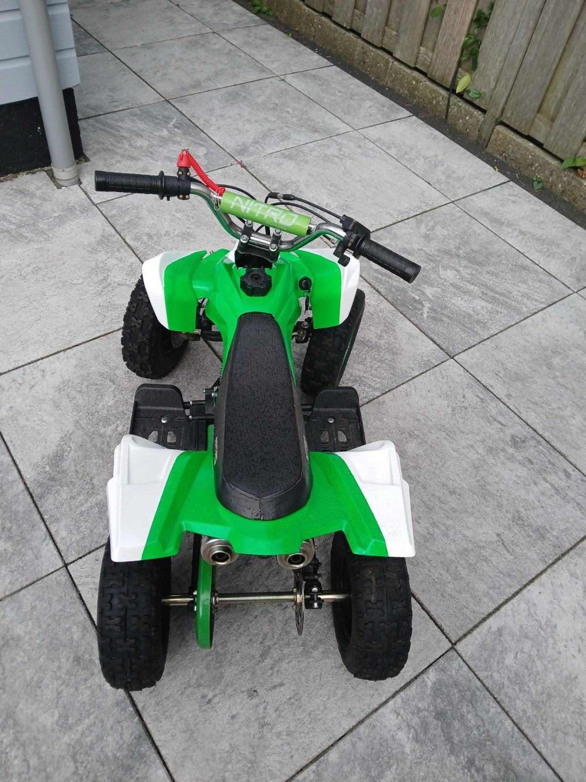 Foto 6 van Nitro Kinderquad - Groen/Wit