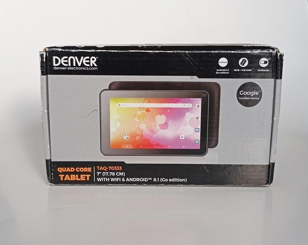 Denver Android Tablet. Nieuw., Computers en Software, Android Tablets, Nieuw, Ophalen of Verzenden, Wi-Fi, Denver