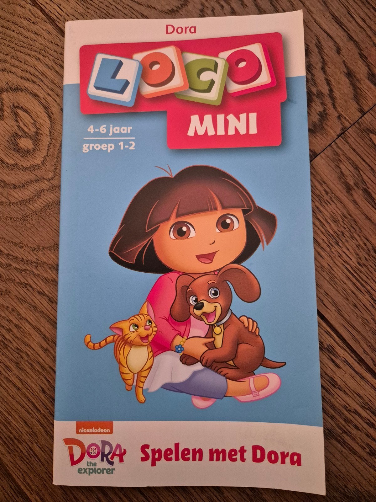Dora Logo Mini - Spelen met Dora (4-6 jaar), Boeken, Kinderboeken | Baby's en Peuters, Ophalen of Verzenden, Nieuw, 3 tot 4 jaar