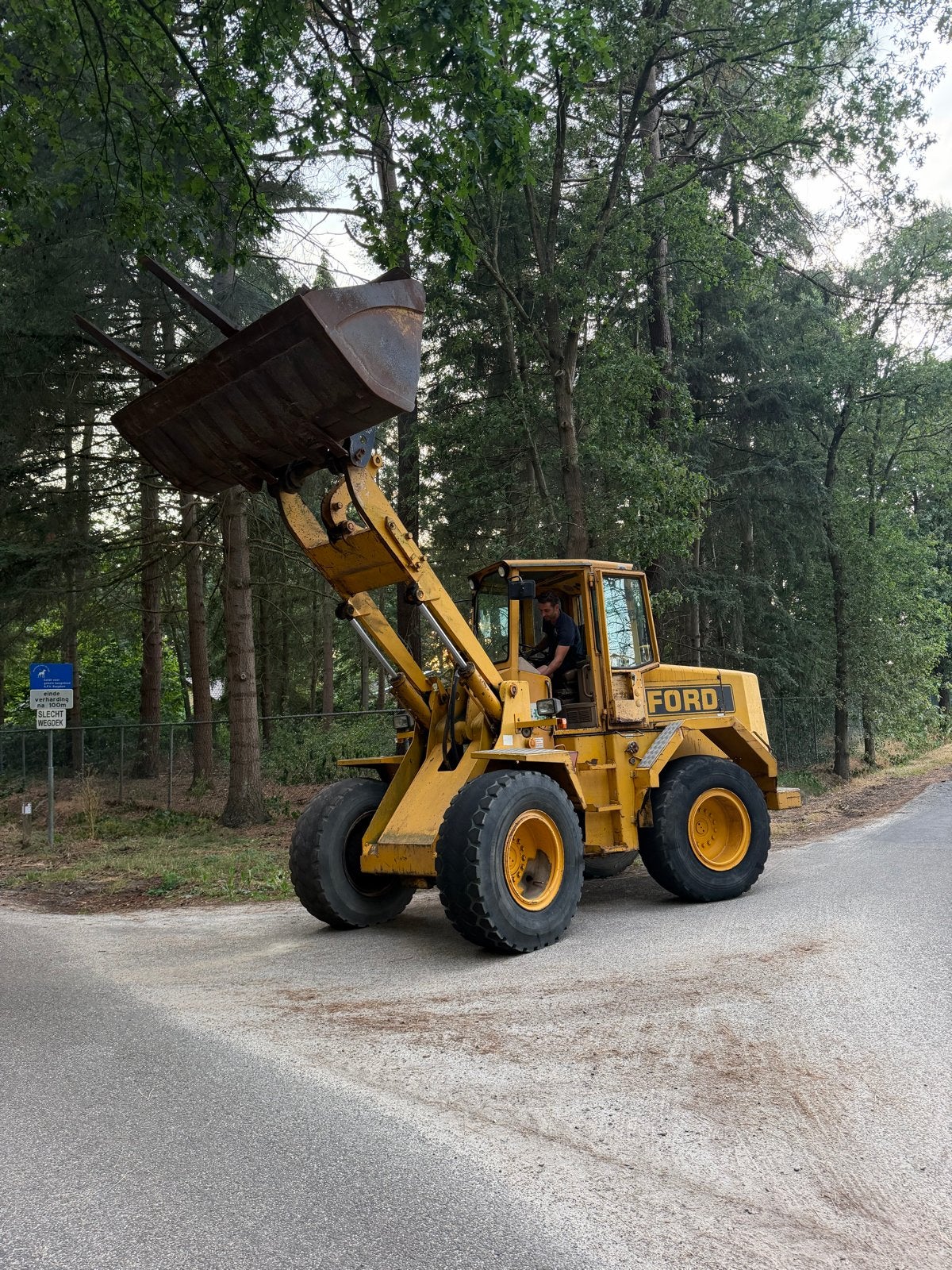 Ford A-62 Wiellader - Krachtige en Betrouwbare Shovel, Ophalen of Verzenden, Wiellader of Shovel