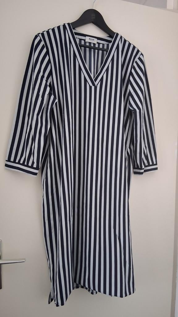 ANNA BLUE gestreepte jurk maat 40, Kleding | Dames, Jurken, Maat 38/40 (M), Blauw, ANNA BLUE, Ophalen of Verzenden