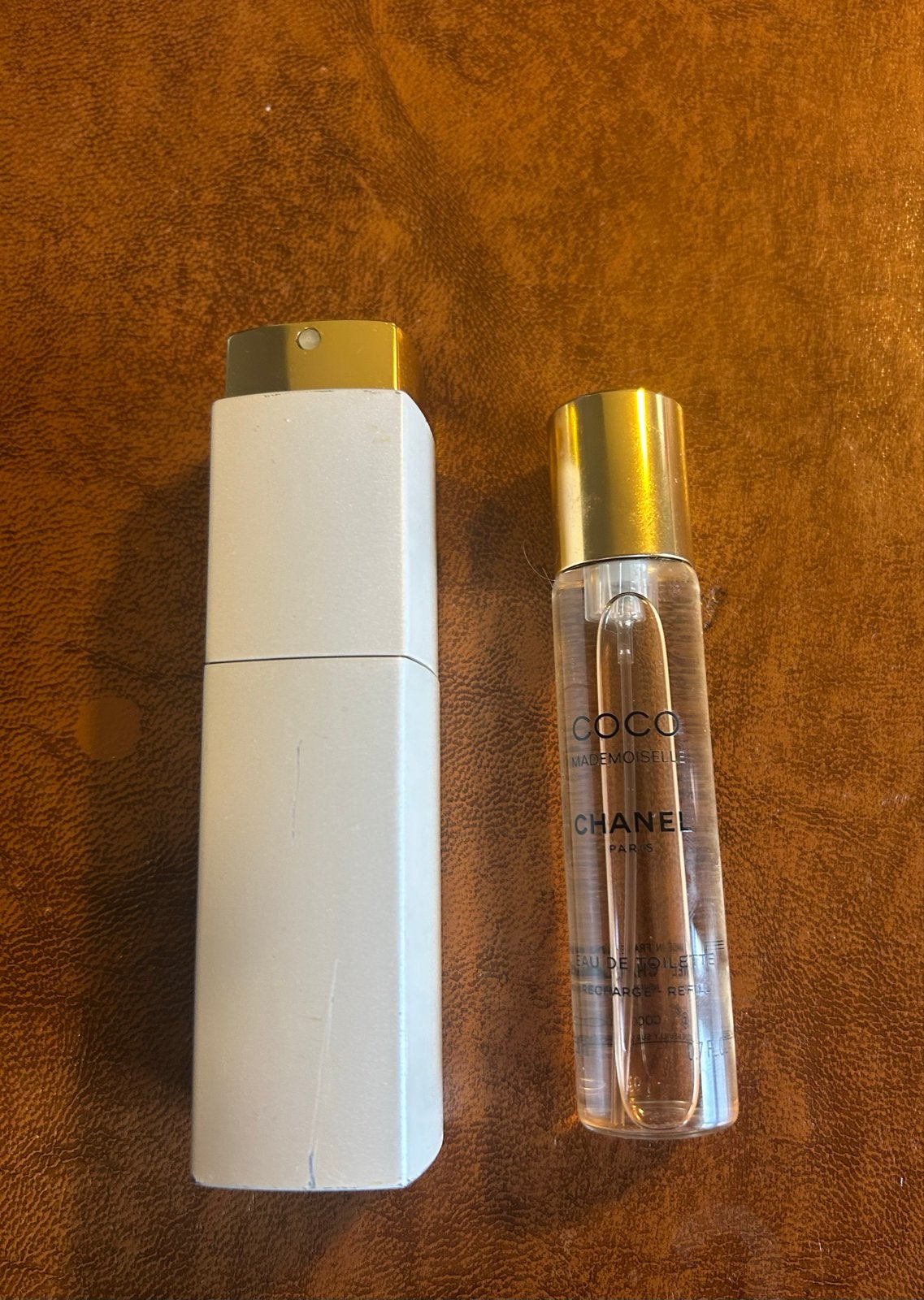 Navulbare flacon Chanel Coco Mademoiselle Eau de Toilette, Ophalen of Verzenden, Zo goed als nieuw