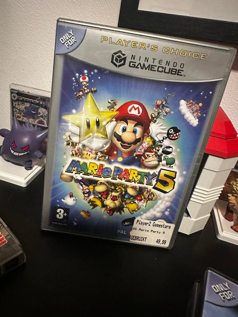 Mario Party 5 - Nintendo GameCube, Spelcomputers en Games, Games | Nintendo GameCube, Gebruikt, Overige genres, Eén computer, Ophalen of Verzenden