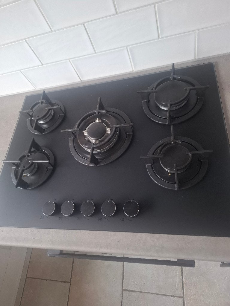 Gaskookplaat, Ophalen, Zo goed als nieuw, Inbouw, Gas