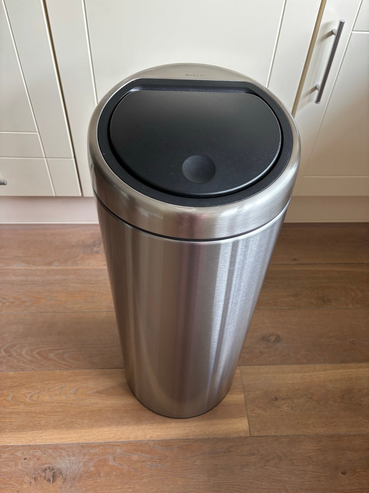 Brabantia Bo Touch Bin Prullenbak - 23-30L - RVS, Ophalen, Gebruikt, 20 tot 30 liter, Rvs