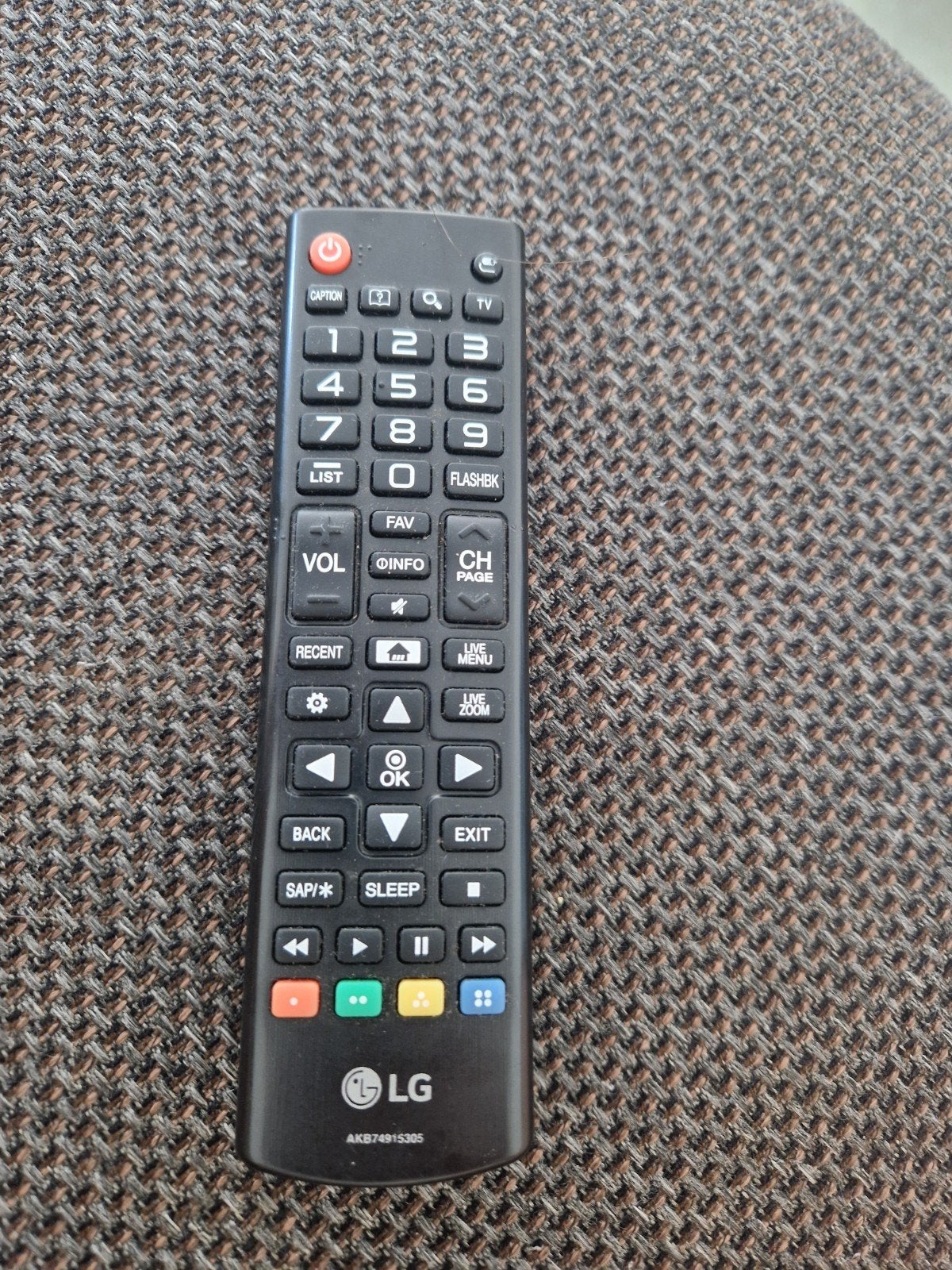 Lg Afstaandsbediening Prima Staat, Ophalen of Verzenden, Zo goed als nieuw, Origineel, Tv