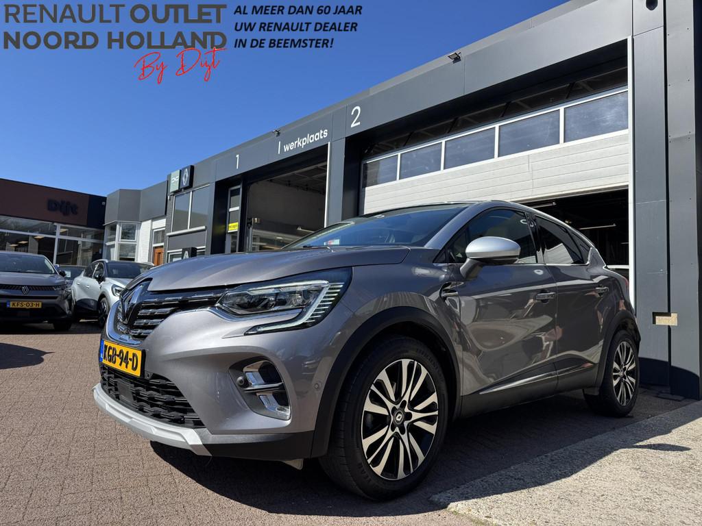 Renault Captur 1.3 mild hybrid 160pk EDC Initiale Paris, Auto's, Renault, Bedrijf, Te koop, Captur, 360° camera, ABS, Achteruitrijcamera