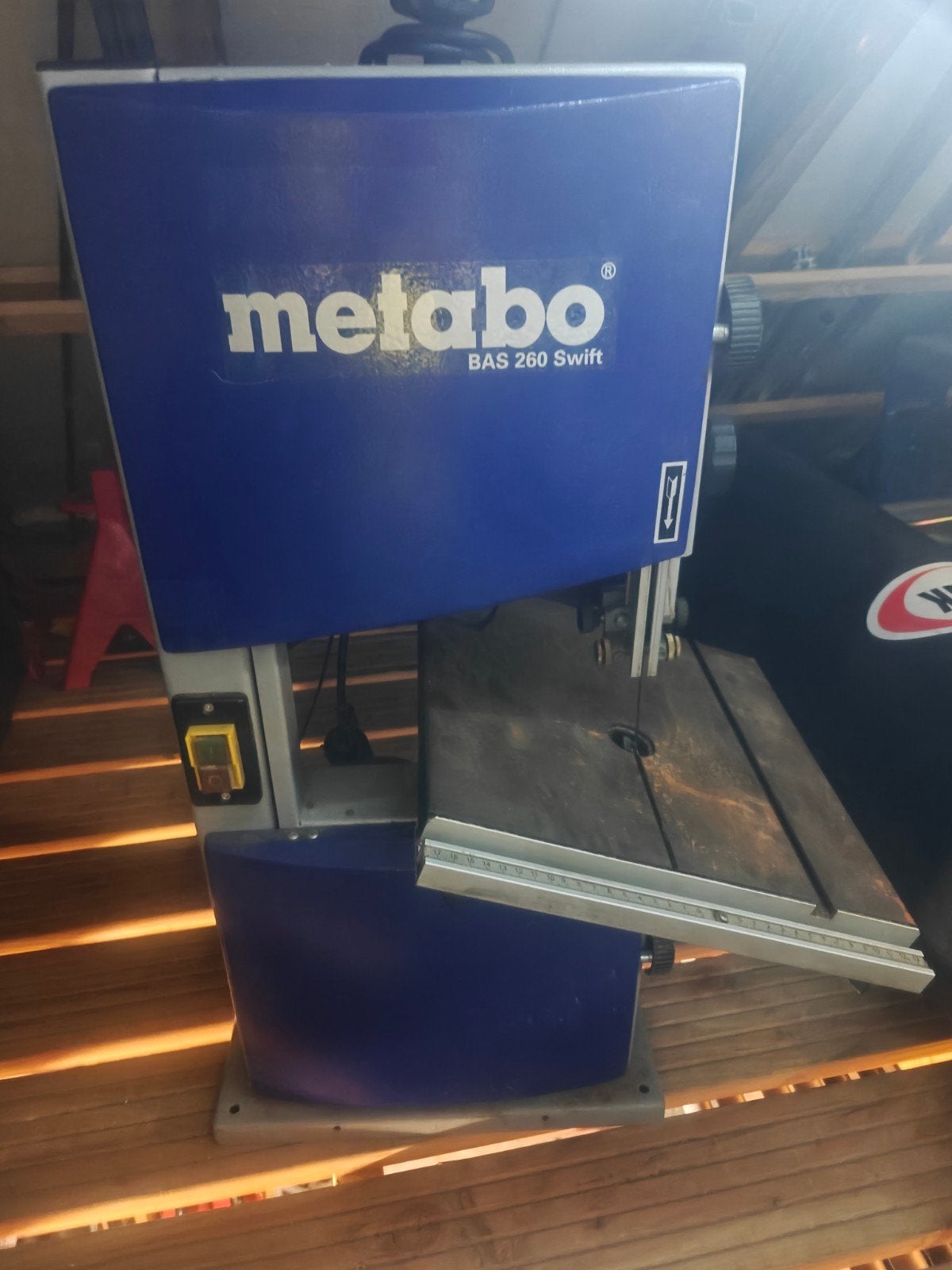 Metabo BAS 260 Swift Lintzaagmachine, Ophalen, Gebruikt, 70 mm of meer, 1200 watt of meer